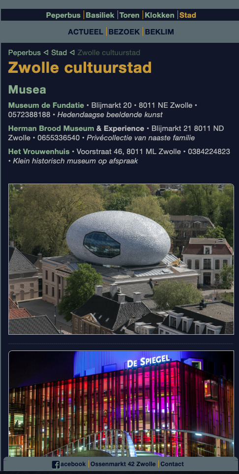 Opmaak van één kolom Opmaak van één kolom
