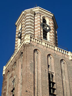 Lantaarn van de Peperbus, bebouwd door Johan van Collen, 1538/1539. Kap 1828 door Herman Klinkert
